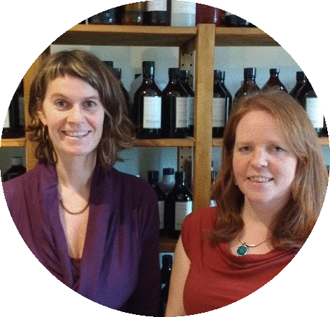 Becs Griffiths and Annwen Jones, Rhizome Clinic Herbalists